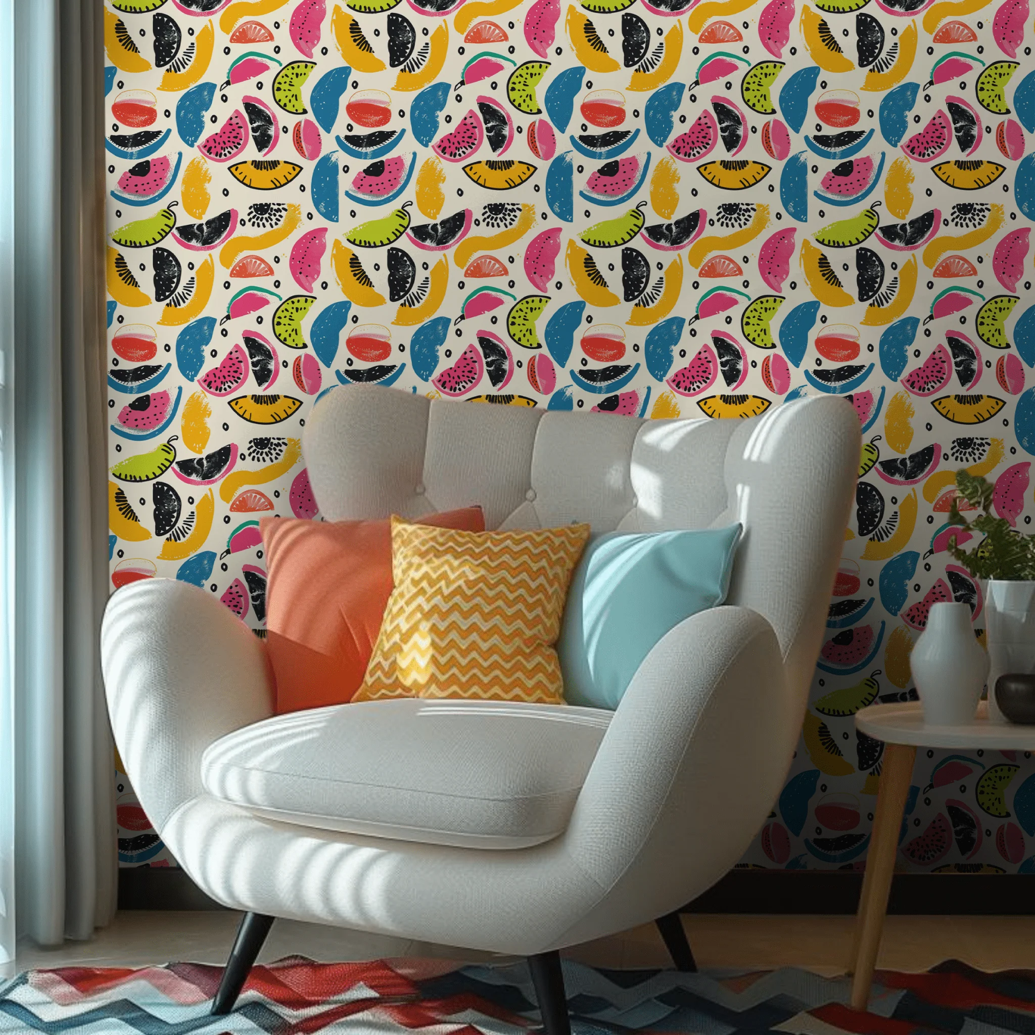 Citrus Sienna Wallpaper - Image 3