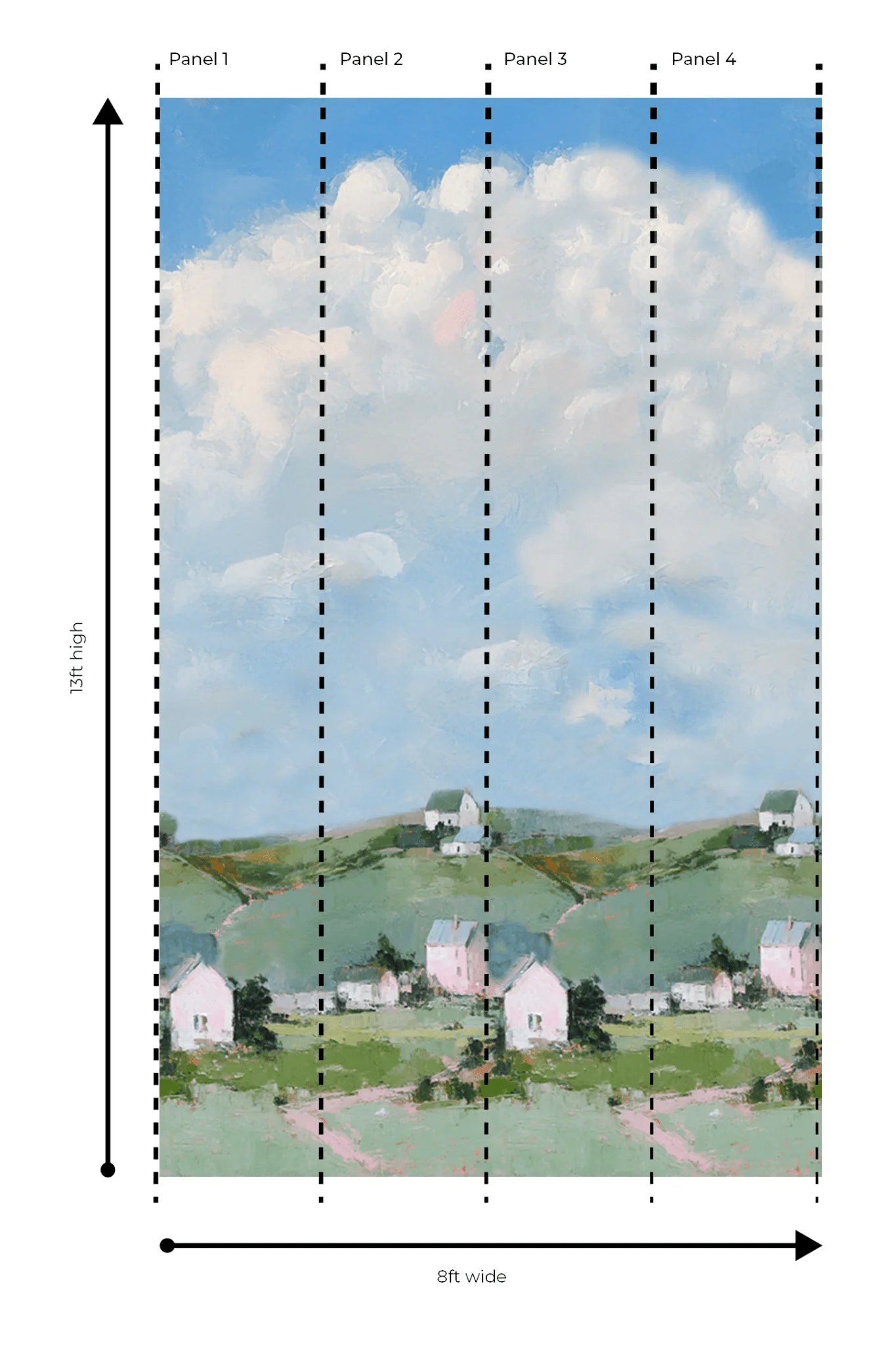 Countryside - Wall Mural - Image 3