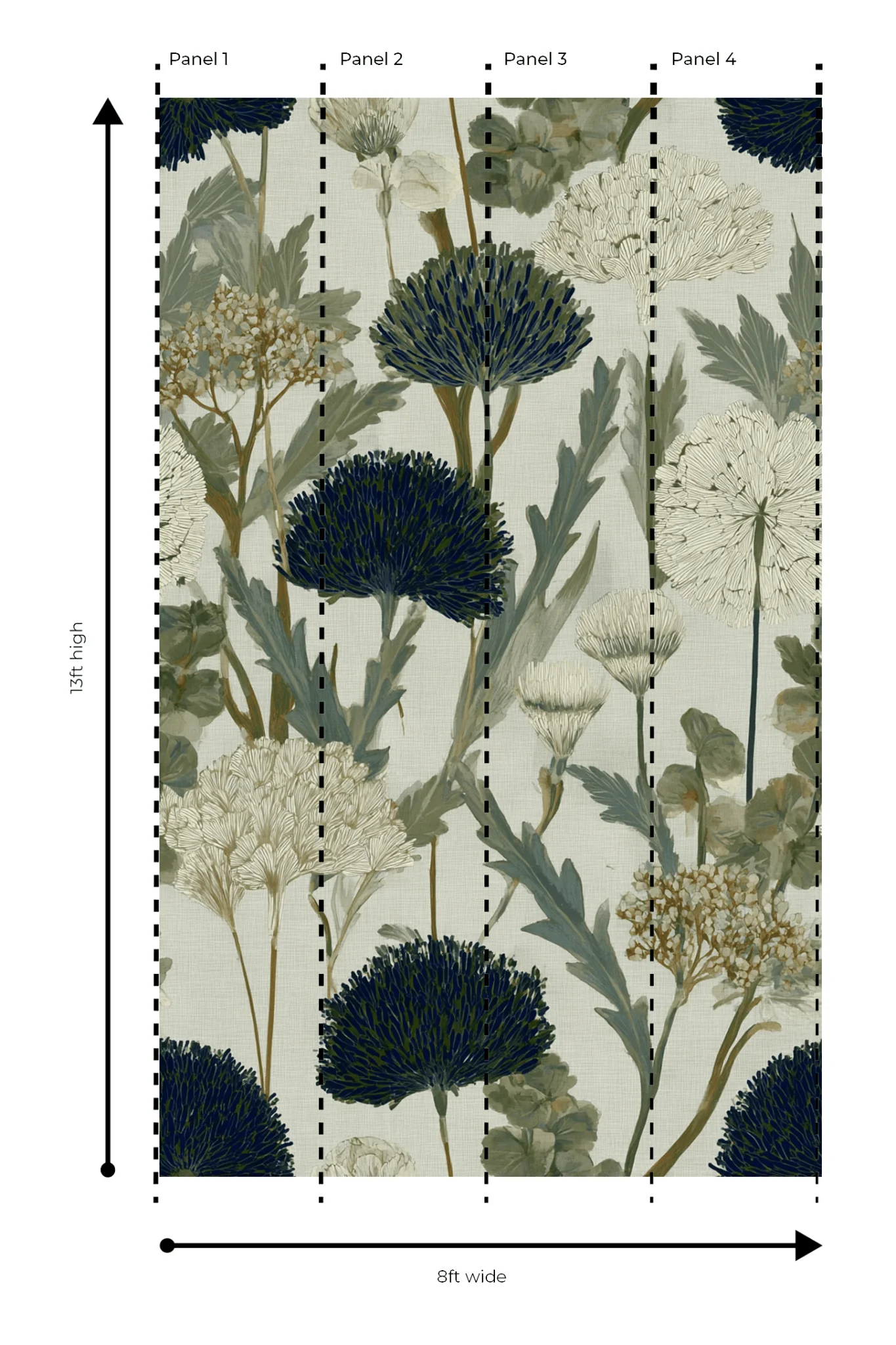 Dark Meadow - Wall Mural - Image 3