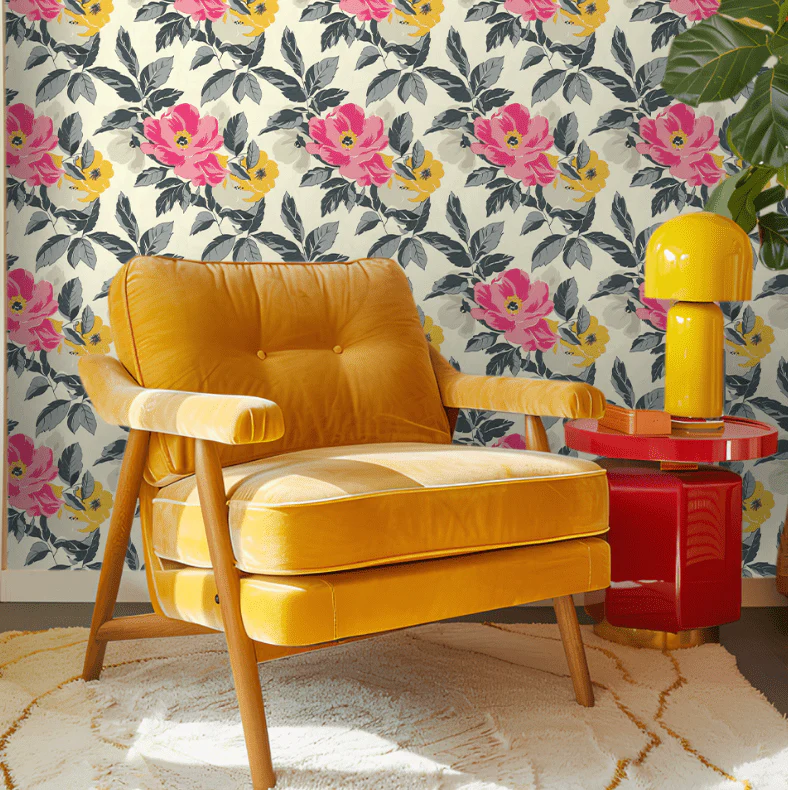 Fuchsia Bloom Wallpaper - Image 3