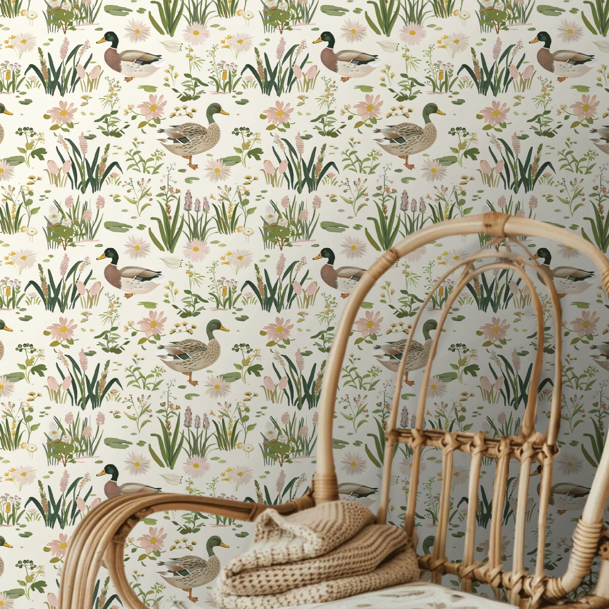 Mallard Meadow Wallpaper - Image 4